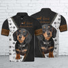 Joycorners Love Dachshund 3D Custom Name And Dog Full Print Shirts
