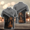 Joycorners Long Haired Dachshund Never Walk Alone Custom Name And Dog 3D Full Print Shirts