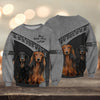 Joycorners Long Haired Dachshund Never Walk Alone Custom Name And Dog 3D Full Print Shirts