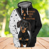 Joycorners  Dachshund Kisses Fix Everything Black 3D Full Print Shirts