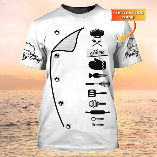 BAKER - Custom Bakery Shirt Gift For Baking & Cake Lover Printed Shirt