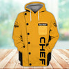 Joycorners Chef Yellow Uniform Custom Name 3D Shirt