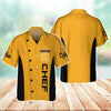 Joycorners Chef Yellow Uniform Custom Name 3D Shirt