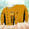 Joycorners Chef Yellow Uniform Custom Name 3D Shirt