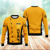 Joycorners Chef Yellow Uniform Custom Name 3D Shirt