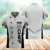 Joycorners Chef White Uniform Custom Name 3D Shirt