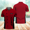 Joycorners Chef Red Uniform Custom Name 3D Shirt