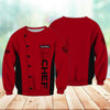 Joycorners Chef Red Uniform Custom Name 3D Shirt