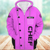 Joycorners Chef Pink Uniform Custom Name 3D Shirt