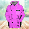 Joycorners Chef Pink Uniform Custom Name 3D Shirt
