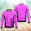Joycorners Chef Pink Uniform Custom Name 3D Shirt
