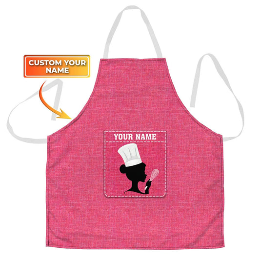 BAKER - Apron Personalized Name Bakery Gift For Baker & Cake Lover