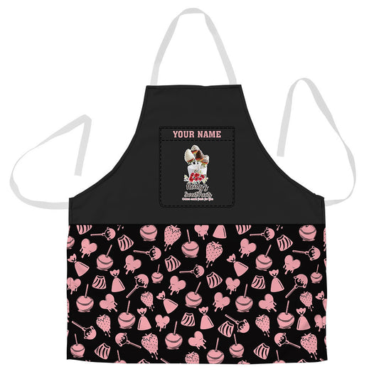 BAKER - Apron Personalized Name Bakery Gift For Baker & Cake Lover