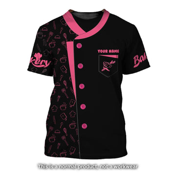 BAKER - Custom Bakery Shirt Gift For Baking & Cake Lover Printed Shirt