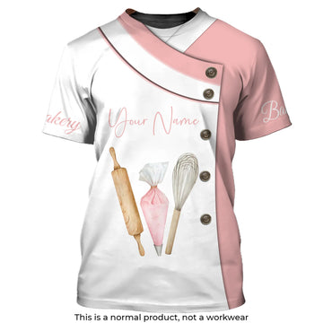 BAKER - Custom Bakery Shirt Gift For Baking & Cake Lover Printed Shirt