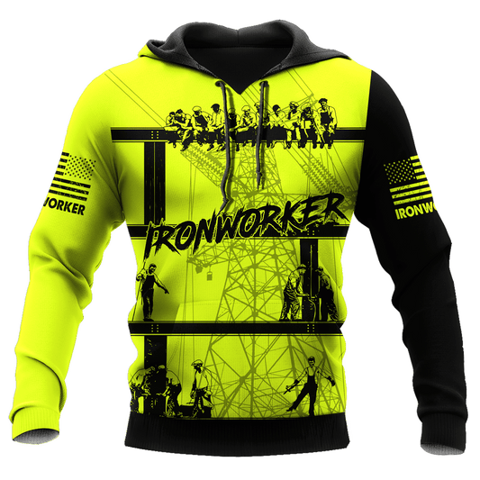 Joycorners Premium Personalized Unisex All Over Printed Trucker 3D Hoodie 69 LM2209