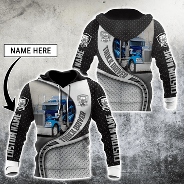Joycorners Premium Personalized Unisex All Over Printed Trucker 3D Hoodie 54 LM2209