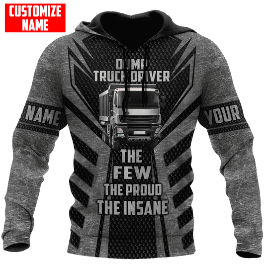 Joycorners Premium Personalized Unisex All Over Printed Trucker 3D Hoodie 38 LM2209