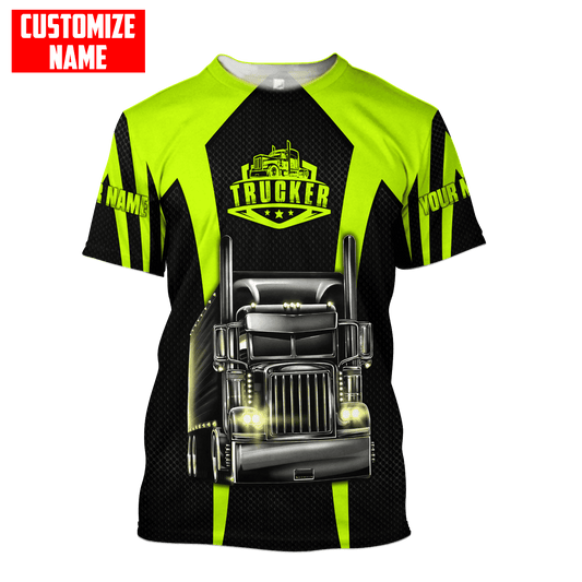 Joycorners Premium Personalized Unisex All Over Printed Trucker 3D Hoodie 19 LM2209