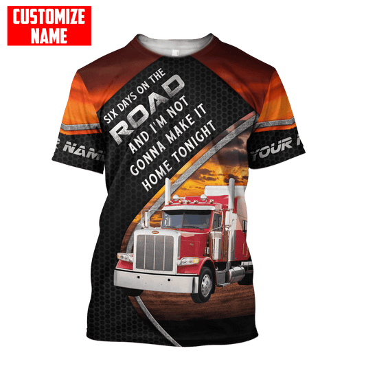 Joycorners Premium Personalized Unisex All Over Printed Trucker 3D Hoodie 17 LM2209