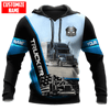 Joycorners Premium Personalized Unisex All Over Printed Trucker 3D Hoodie 9 LM2209