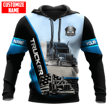 Joycorners Premium Personalized Unisex All Over Printed Trucker 3D Hoodie 9 LM2209