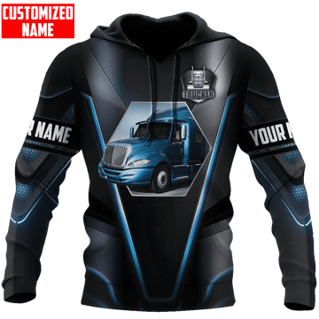 Joycorners Premium Personalized Unisex All Over Printed Trucker 3D Hoodie 7 LM2209