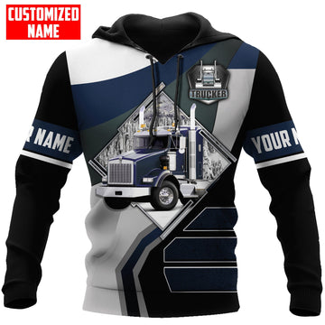 Joycorners Premium Personalized Unisex All Over Printed Trucker 3D Hoodie 1 LM2209