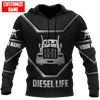 Joycorners Personalized Diesel Life Trucker Unisex Shirt LM2209
