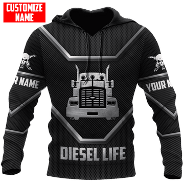 Joycorners Personalized Diesel Life Trucker Unisex Shirt LM2209