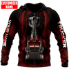 Joycorners Personalized Skull Trucker Unisex Shirt LM2209