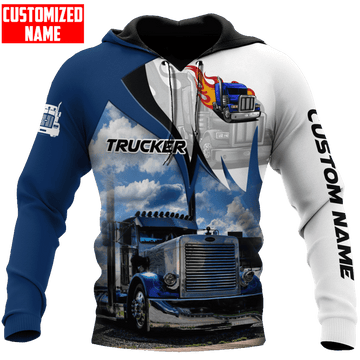 Joycorners Premium Personalized Unisex All Over Printed Trucker 3D T-shirt 153 LM2209