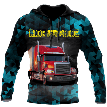 Joycorners Premium Personalized Unisex All Over Printed Trucker 3D T-shirt 148 LM2209
