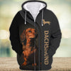 Joycorners Dachshund Lover 3D Custom Name And Dog Full Print Shirts
