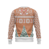 Maxcorners Gingerbread House Ugly Christmas Sweater for Men Women LM1911