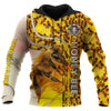 Joycorners Personalized Name Honey Bee Keeper 3D Printed Hoodie