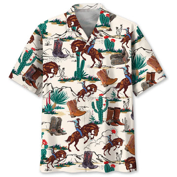 DESERT COWBOY HAWAIIAN SHIRT