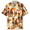 DESERT COWBOY COWGIRL HAWAIIAN SHIRT