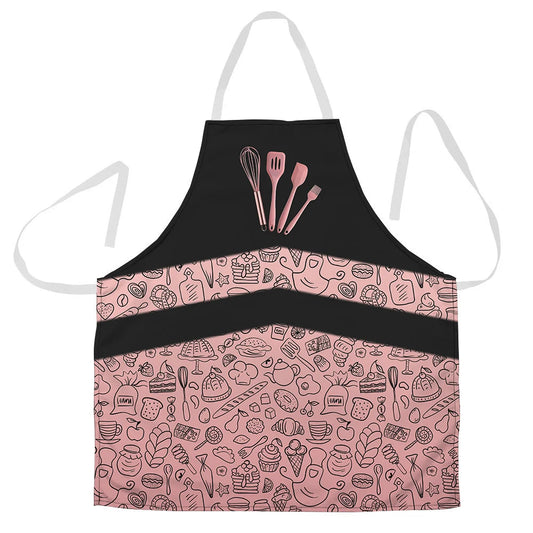 BAKER - Apron Personalized Name Bakery Gift For Baker & Cake Lover