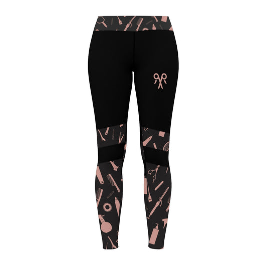 Joycorners Rose Gold 2 Hairstylist 3D All Over Printed Legging