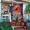 Joycorners Happy Halloween Night Owl 3D Printed Flag