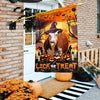Joycorners Happy Halloween Hereford Lick Or Treat 3D Printed Flag