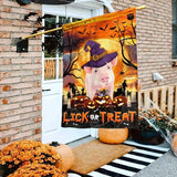 Joycorners Happy Halloween Pig Lick Or Treat 3D Printed Flag