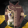 Joycorners Corgi Pembroke Welsh Corgi-Ew, people 3D Custom Name And Dog Full Print Shirts