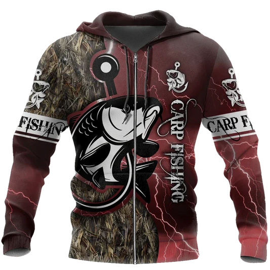 Joycorners BEST CARP Fishing 3D Hoodie