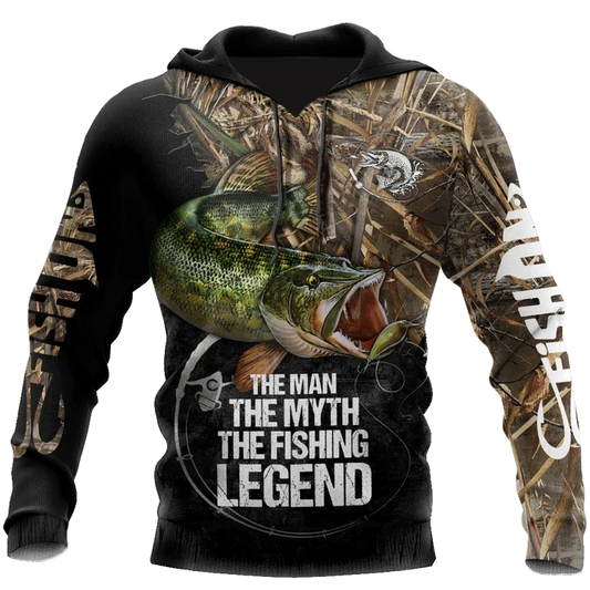 Joycorners NORTHERN PIKE Fishing 3D Hoodie