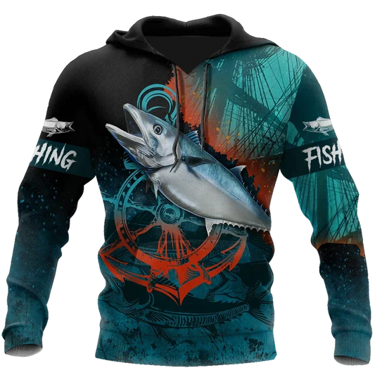 Joycorners OCEAN Fishing 3D Hoodie
