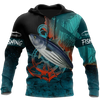 Joycorners SALTWATER Fishing 3D Hoodie