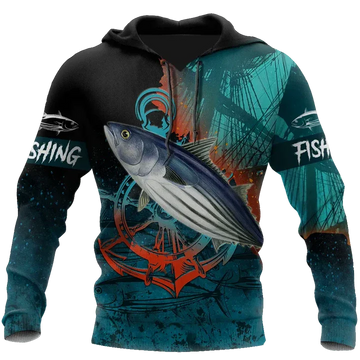 Joycorners SALTWATER Fishing 3D Hoodie