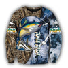 Joycorners LIFE TUNA Fishing 3D Hoodie